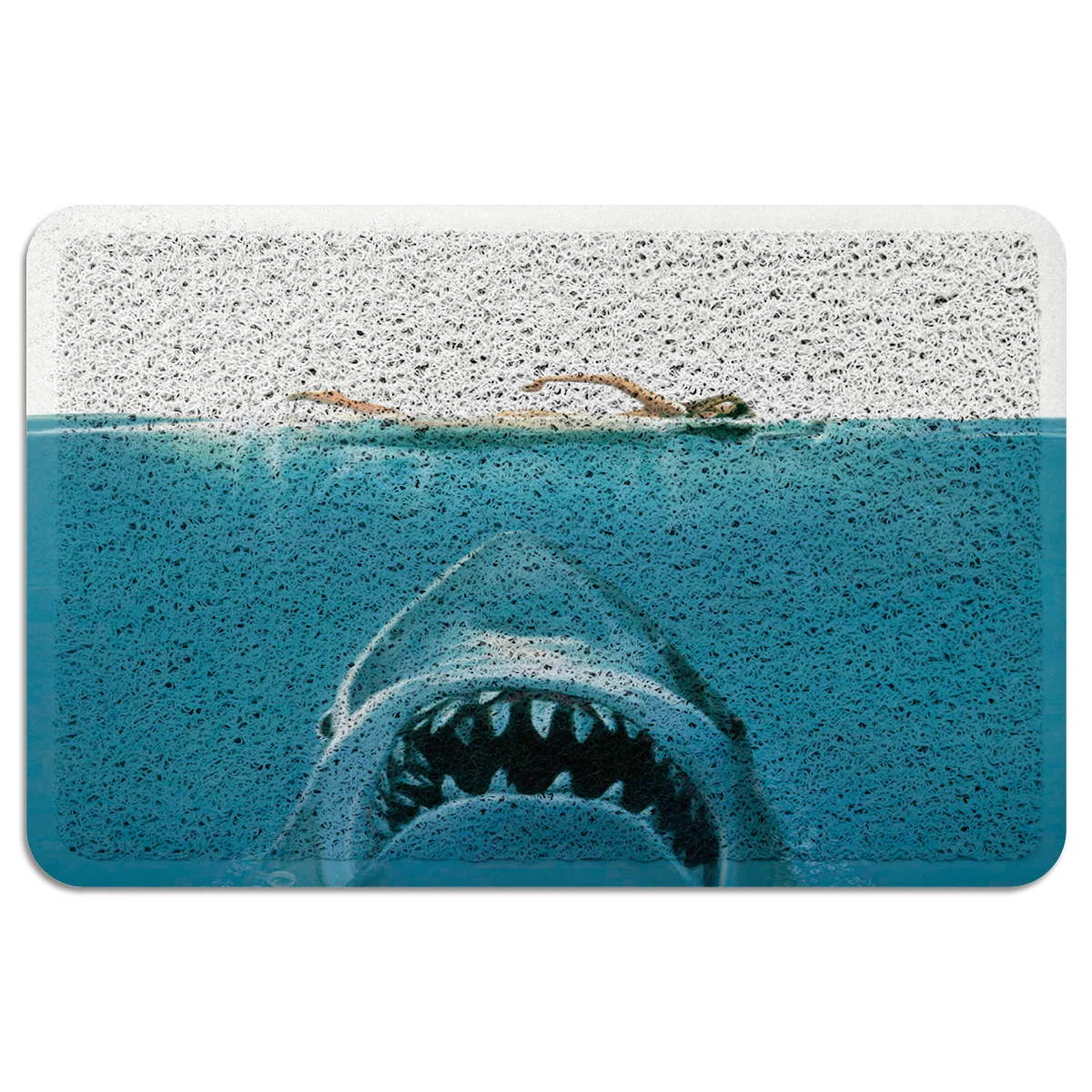 Глубоководная Акула передний вход Добро пожаловать коврики для дома и улицы