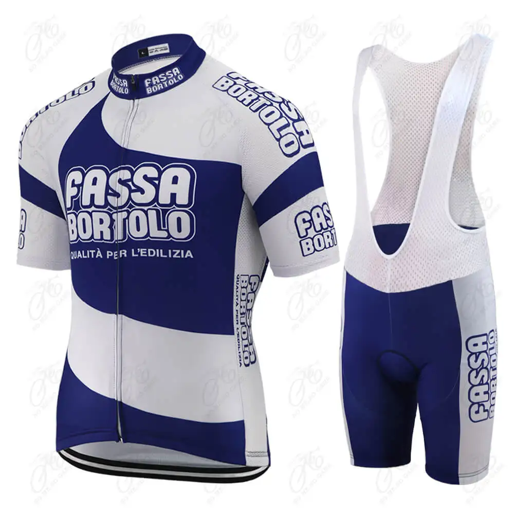 Профессиональный комплект одежды для велоспорта в стиле ретро США трикотажный