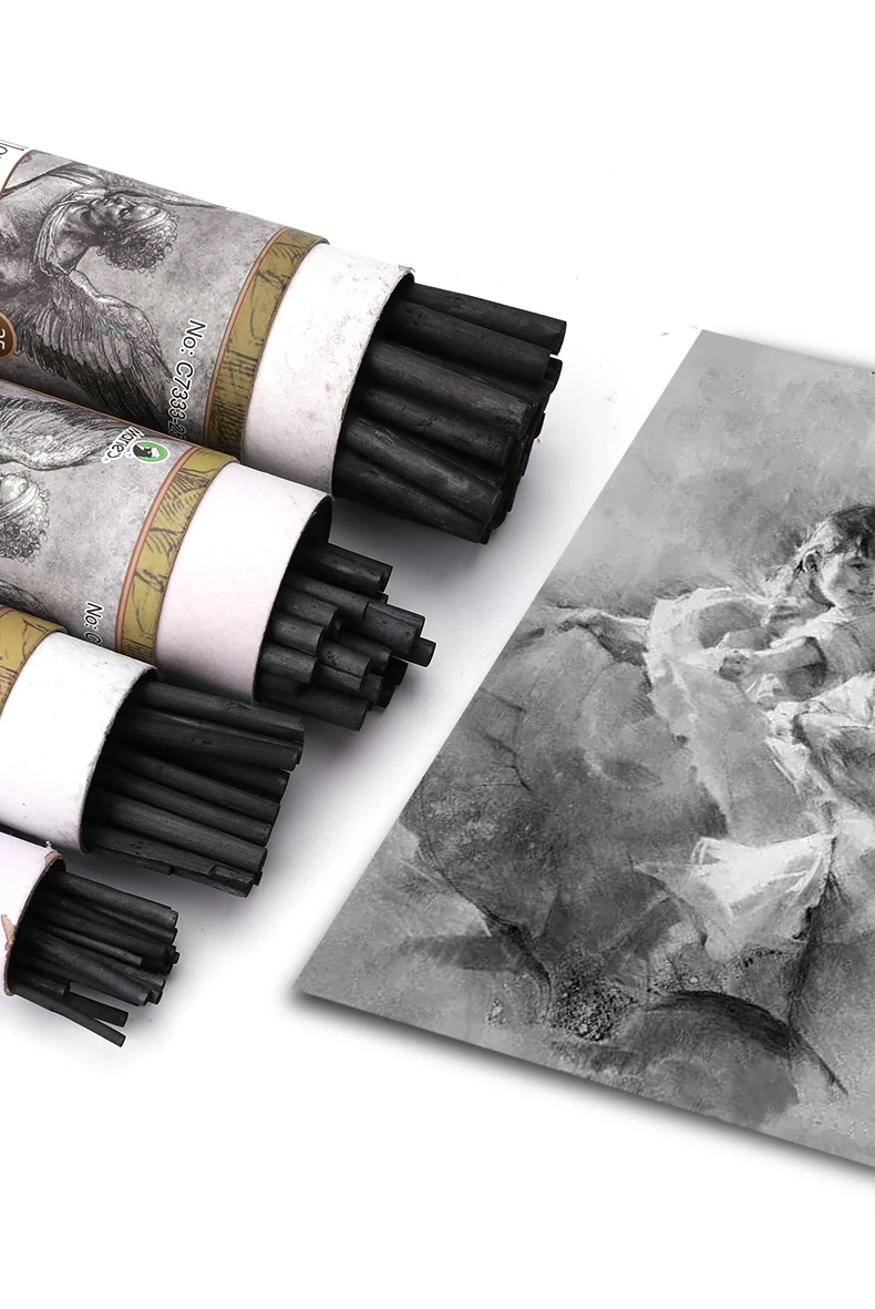 Marie's угольный карандаш Dibujo профессиональный набор De Lapices Profesionales Carboncillos Para Dibujar Woodless Lapiz углеродный карандаш