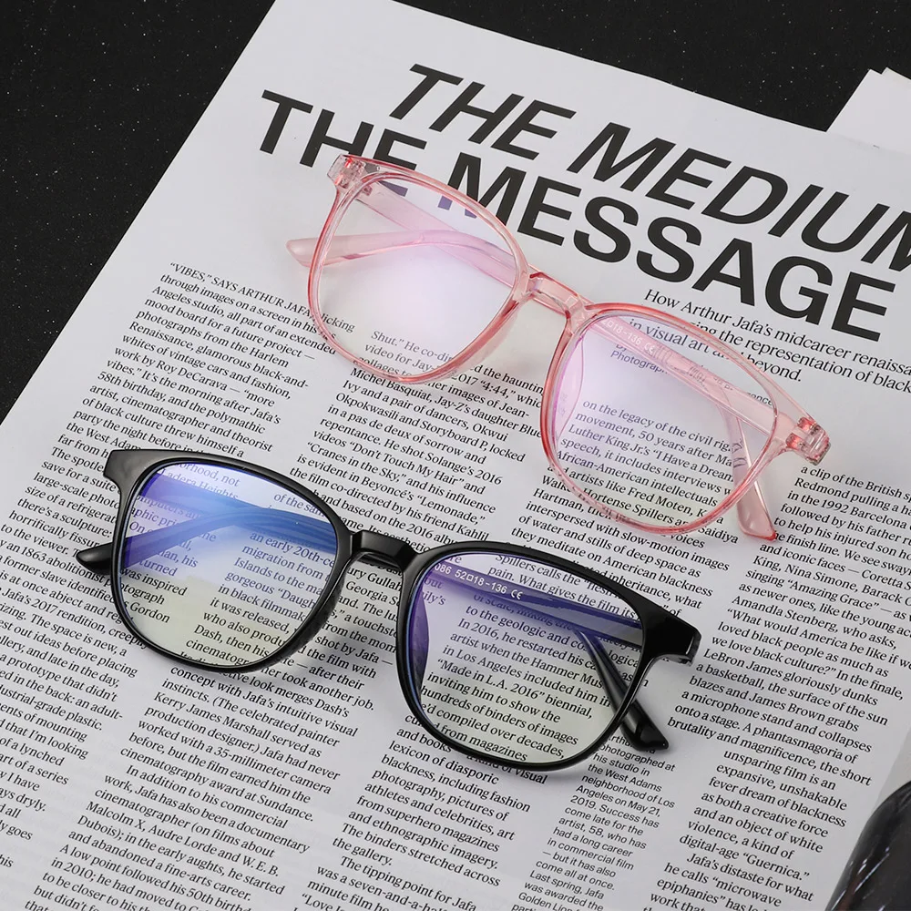 Мужские и женские очки для чтения 2020 пресбиопии с синими лучами прозрачные линзы