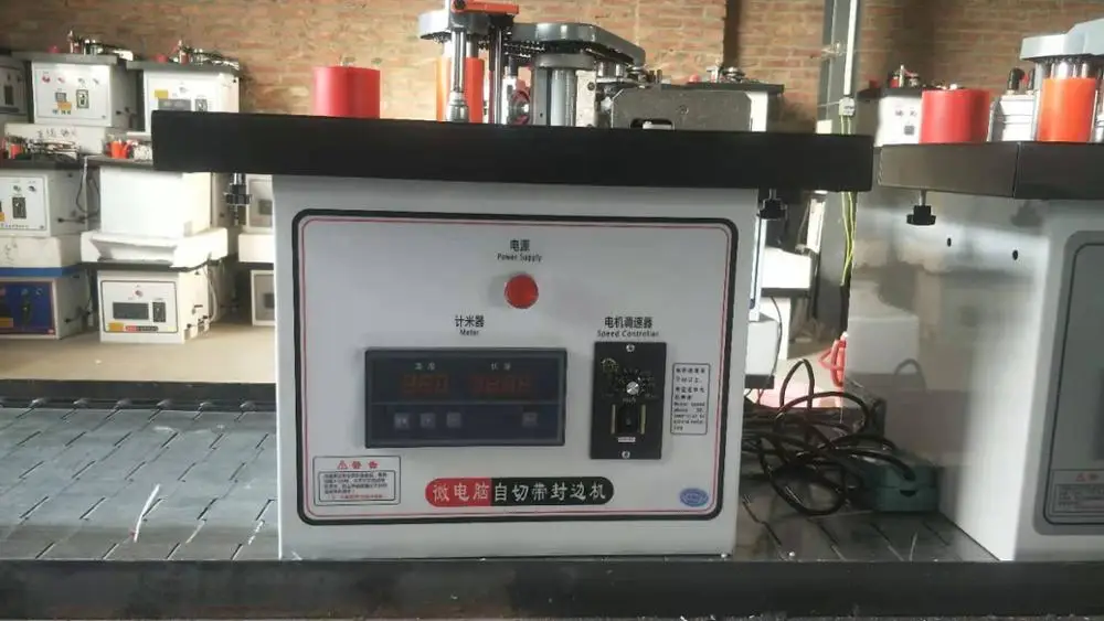 Woodworking Edge Banding Machine Manual wood processing machine Cutting Pvc Curved Straight Edge Machine Automatic Broken Belt C