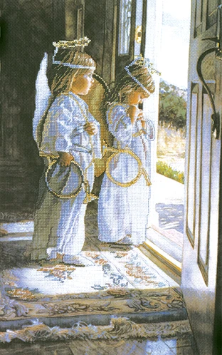 Набор для вышивания Маленькие ангелы Candamar Designs 51315| |