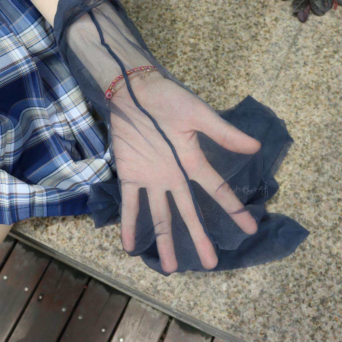 Ультратонкие шелковые носки 5D с одной линией промежности пикантные колготки