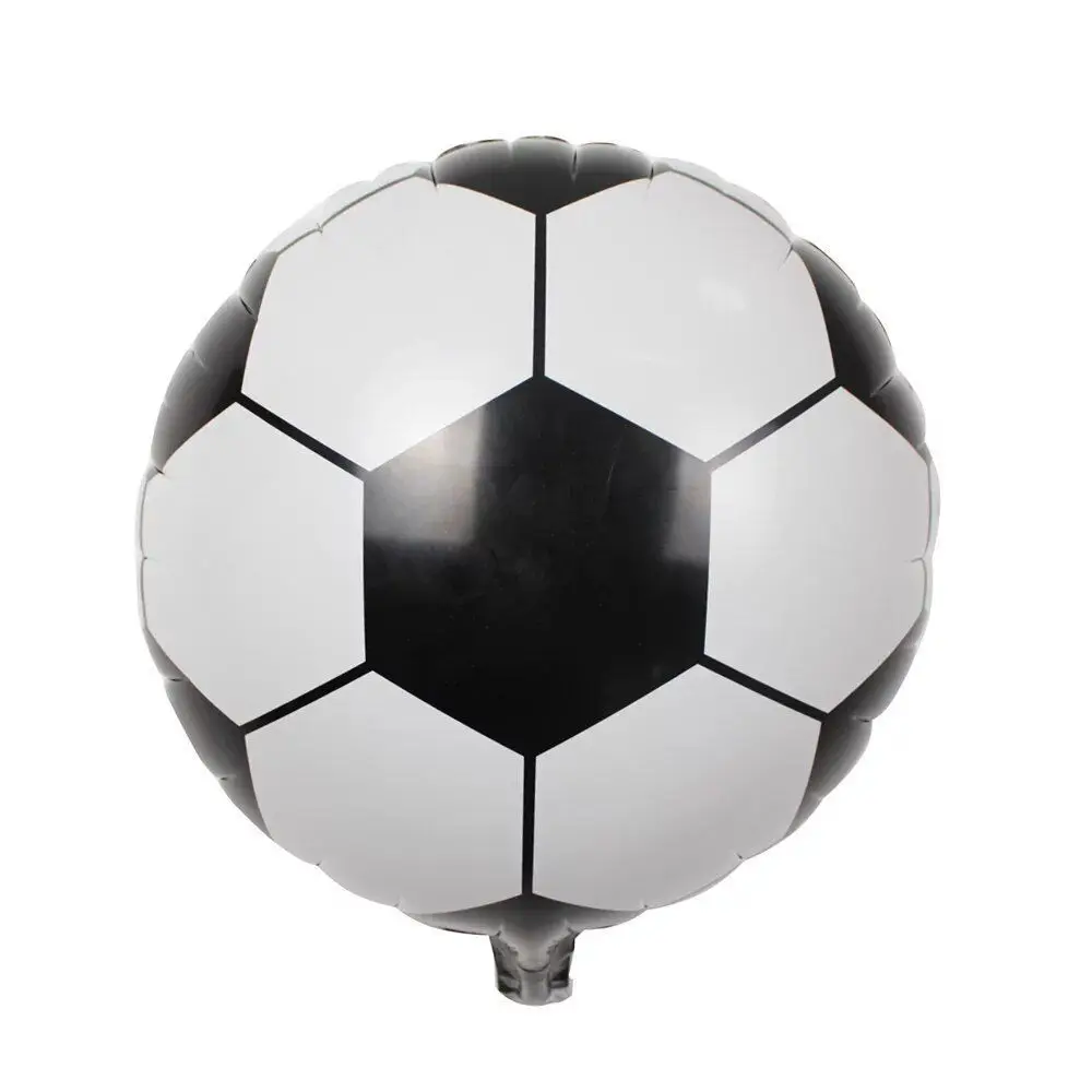 18inch balloon 2pcs Вечерние салфетки для игры в футбол Happy Baby Shower украшения для дня рождения скатерть футбольная тематика тарелки Детские сувениры чашки тарелки вечерние принадлежности - Цвет: 18inch balloon 2pcs