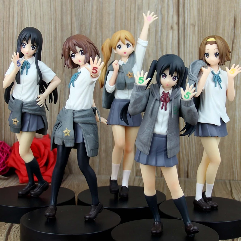 Фигурка японского аниме k-on 18 см! Экшн-фигурка для мальчиков 5-го юбилея | Игрушки и