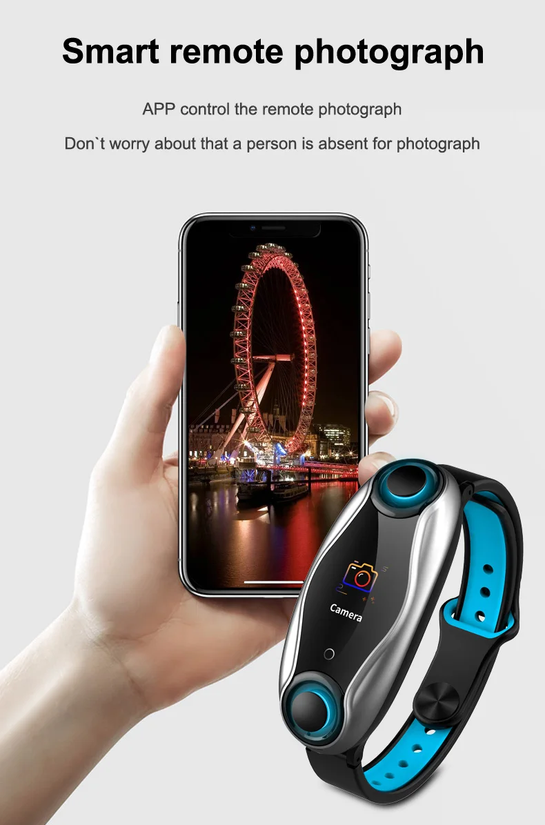 

T90 Newest AI Smart Watch With TWS Bluetooth 5.0 Earphone Sport Clock Heart Rate Fitness Tracker Sleep Monitor Smartwatch