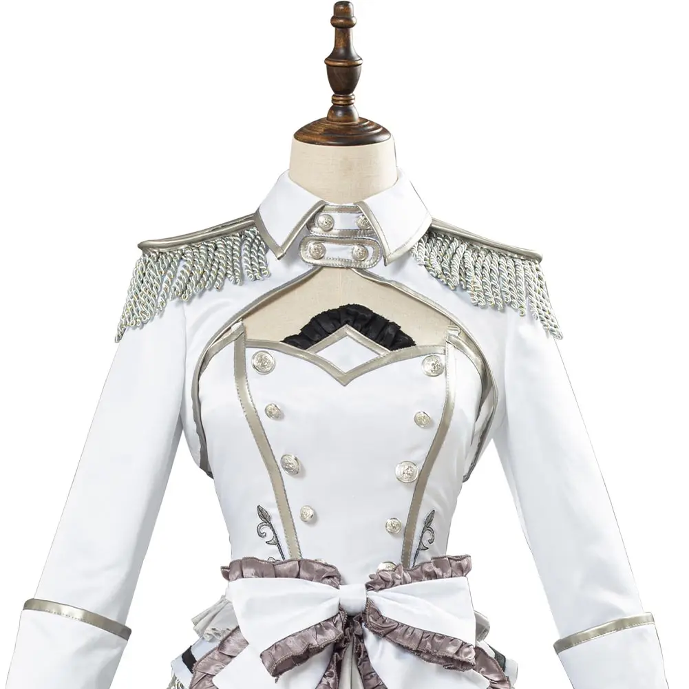 Косплей Костюм токисаки Куруми из аниме свидание пуля женское платье наряд