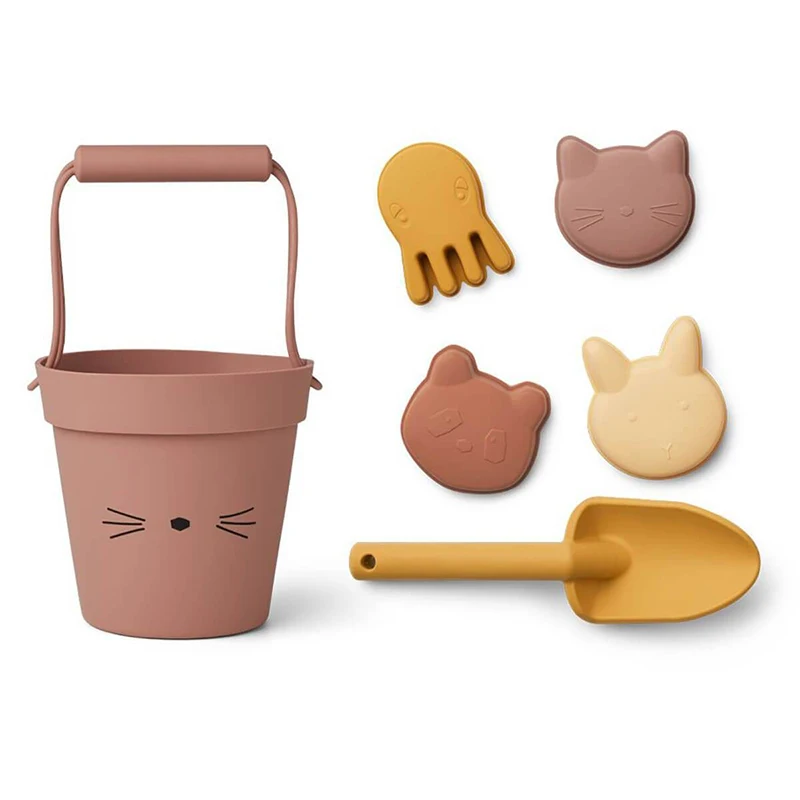 

Children Beach Baby Toys 6 Pcs Kit Summer Digging Sand Tool with Shovel Water Game Play Outdoor Toy Set Sandbox for Boys Girls