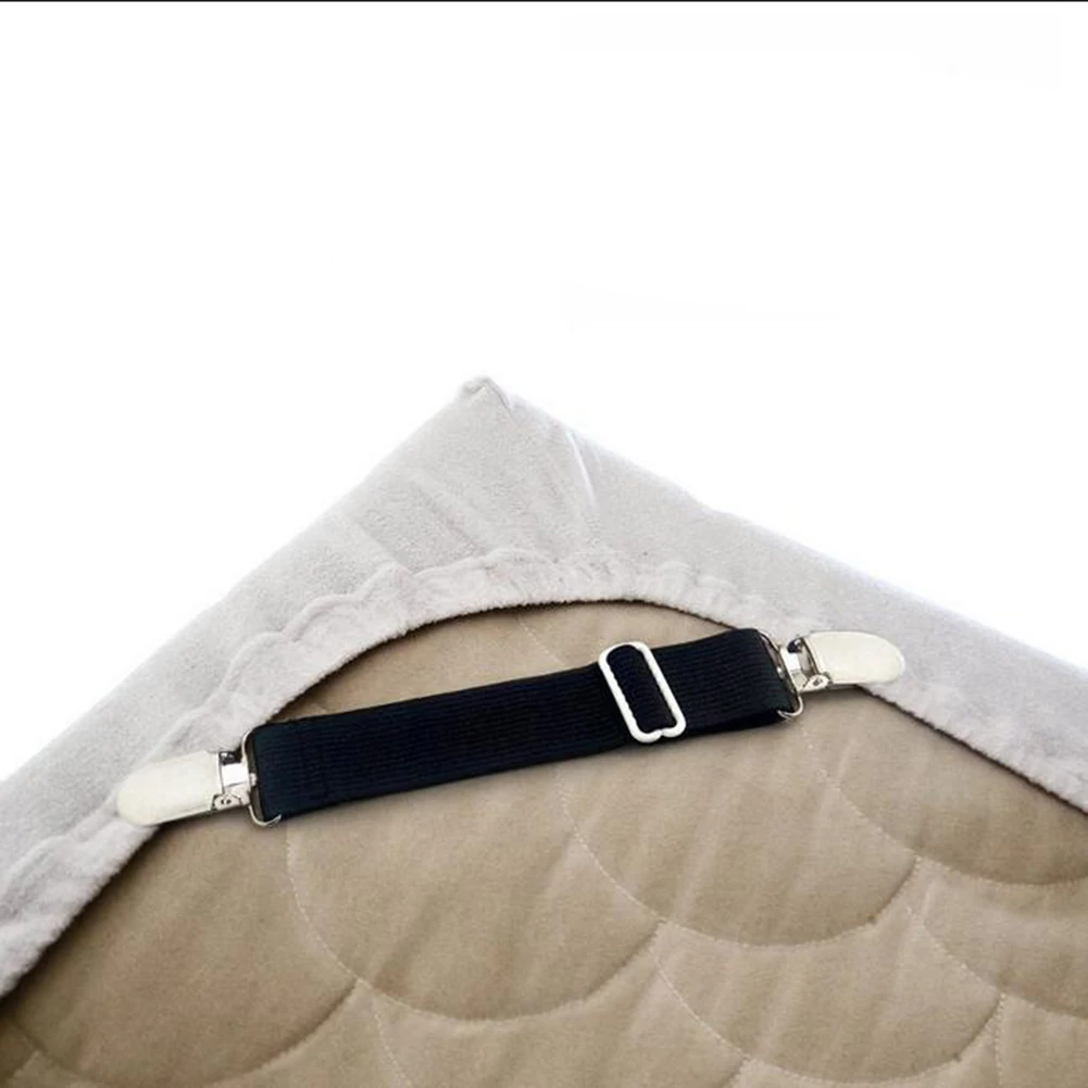 

Кровать застежки для простыни матрас несъемные бретели простыней на резинке держатель шнура Нескользящие скатерть чехол зажимы Захваты фи...