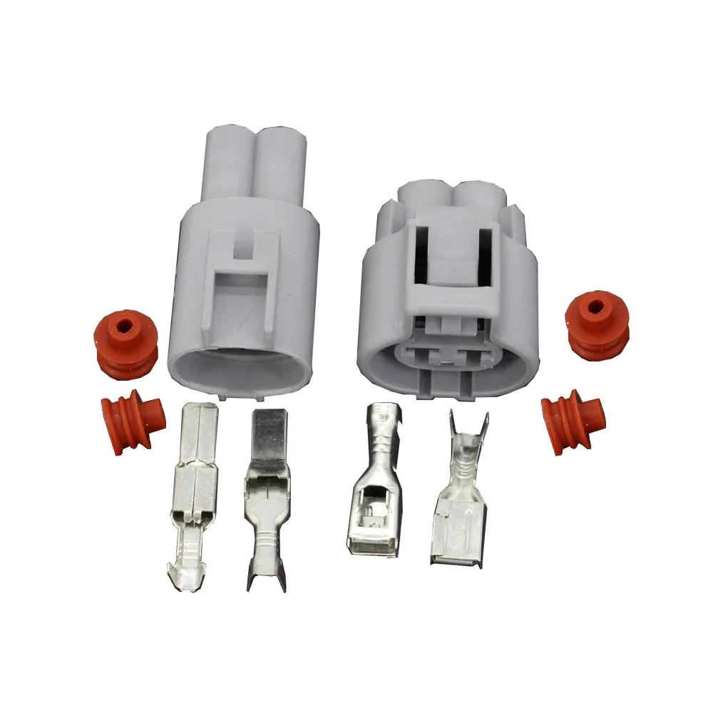 2-контактный женский и мужской автомобильный фонарь/21 электронный разъем