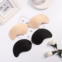 new sexy invisible bras women push up silicone mango bra self adhesive seamless strapless front closure gel lingerie hot