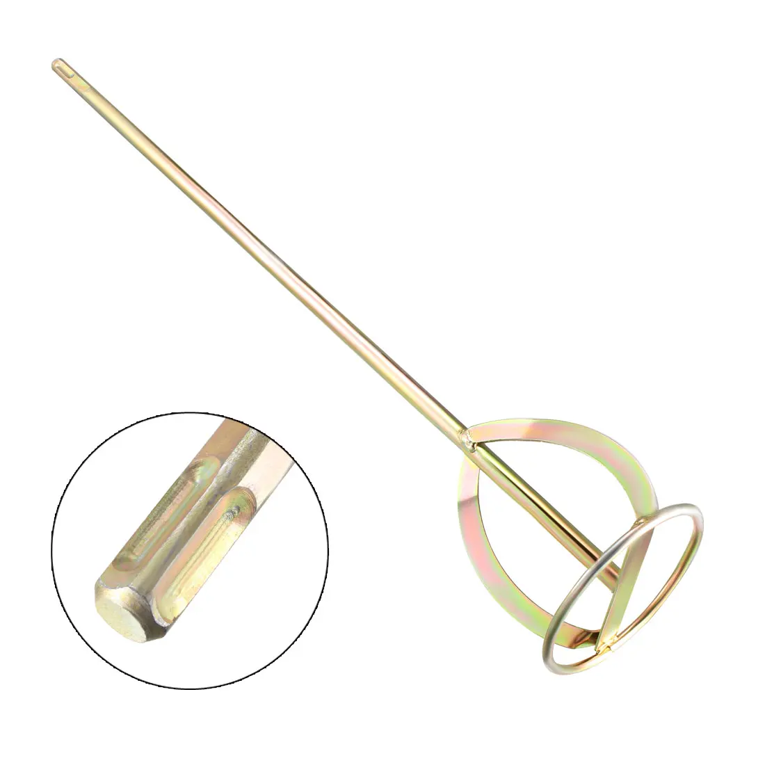 Смеситель для грязи uxcell диаметром 100 мм Инструмент гипсокартона с цементным