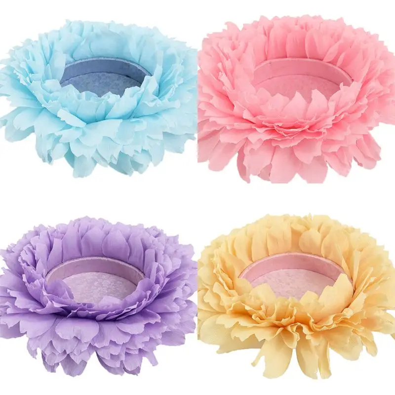 

Baby Flower Shaped Posing Container Newborn Infant Big Petal Photography Props
