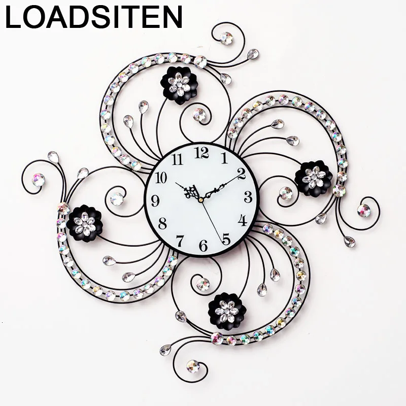 Decorativo Orologi Da Parete модные потертые шикарные часы Reloj Saat Duvar Saati Relogio De Parede Horloge