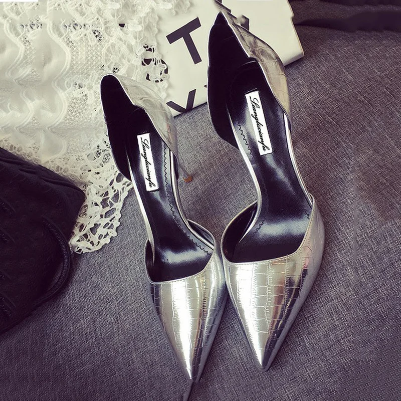 Сандалии LTARTA женские на высоком каблуке 9 см пикантные босоножки с острым носком