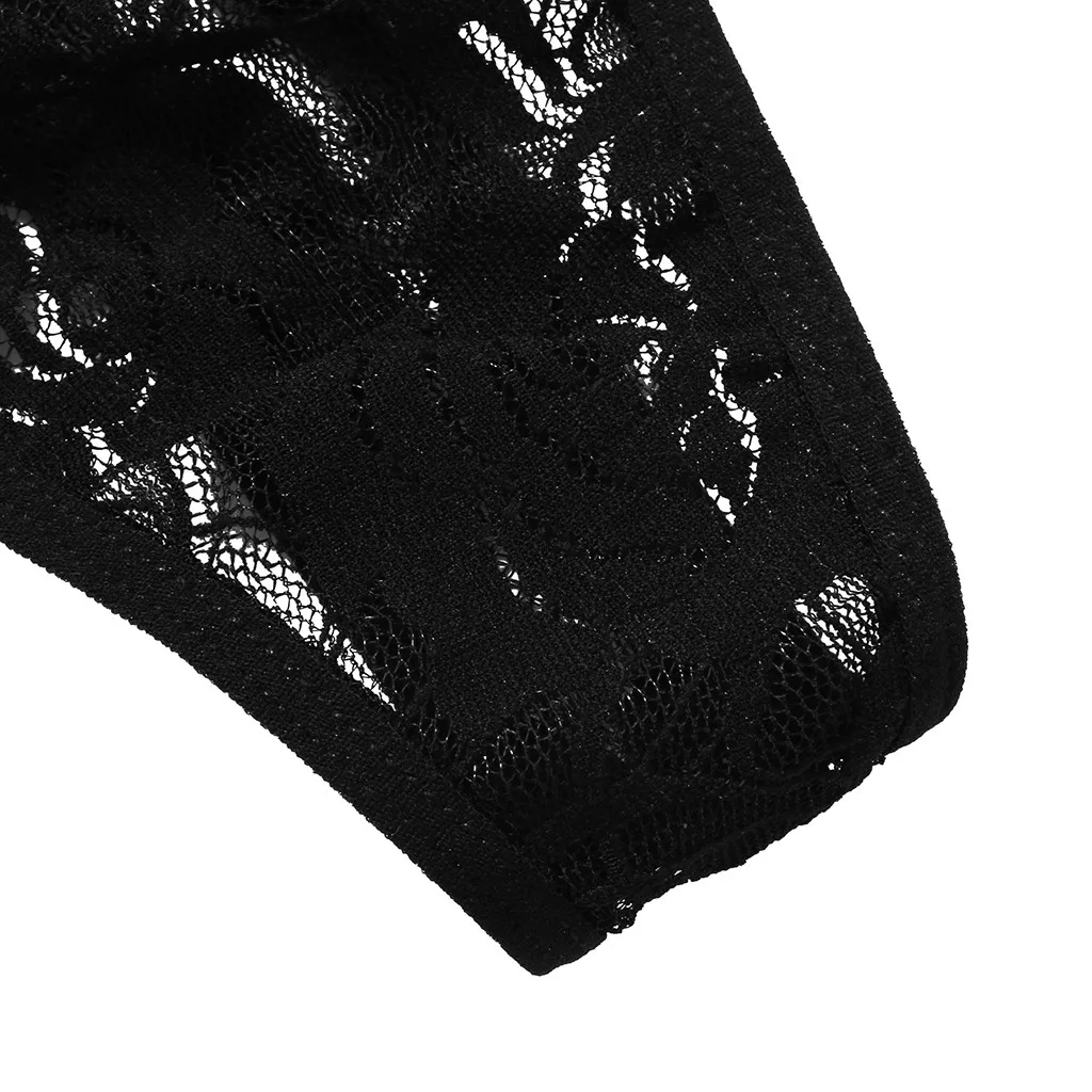 

Women Clothing 2020 Sexy Panties Lace Mesh Low Waist Underwear Sexy Pajamas Erotic Thongs Kigurumi Top Pajamas Gift