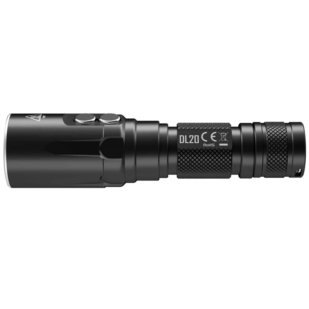 Фото Nitecore DL20 100 метра погружной Дайвинг светильник 1000 LMs благодаря светодиоду CREE XPL HI V3 белого цвета + красные светодиоды вспышки светильник водон... №4