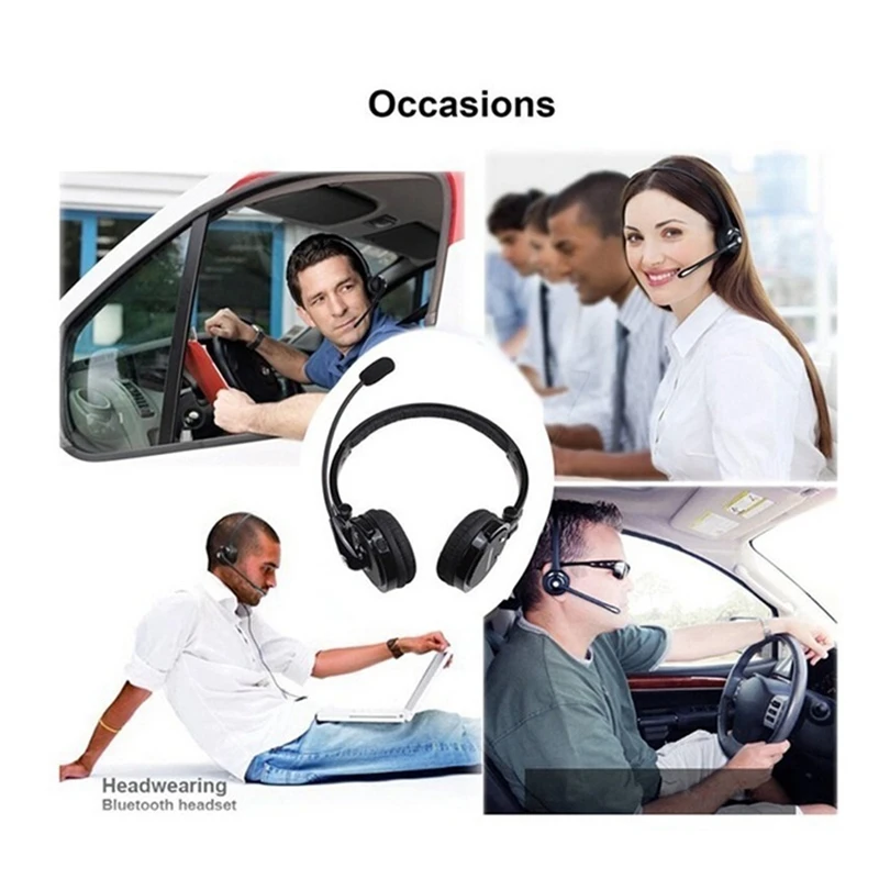 Bluetooth-наушники с многоточечным шумоподавлением складная беспроводная гарнитура