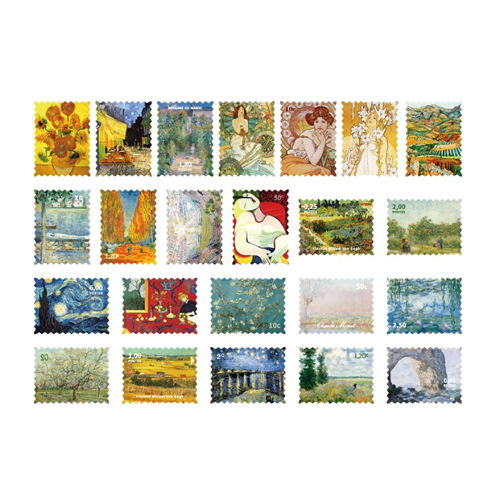 

46 шт., винтажные наклейки для дневника