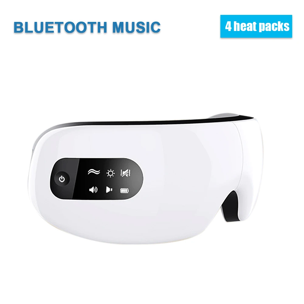 Массажер для глаз складной с зарядкой от USB и функцией Bluetooth | Красота здоровье