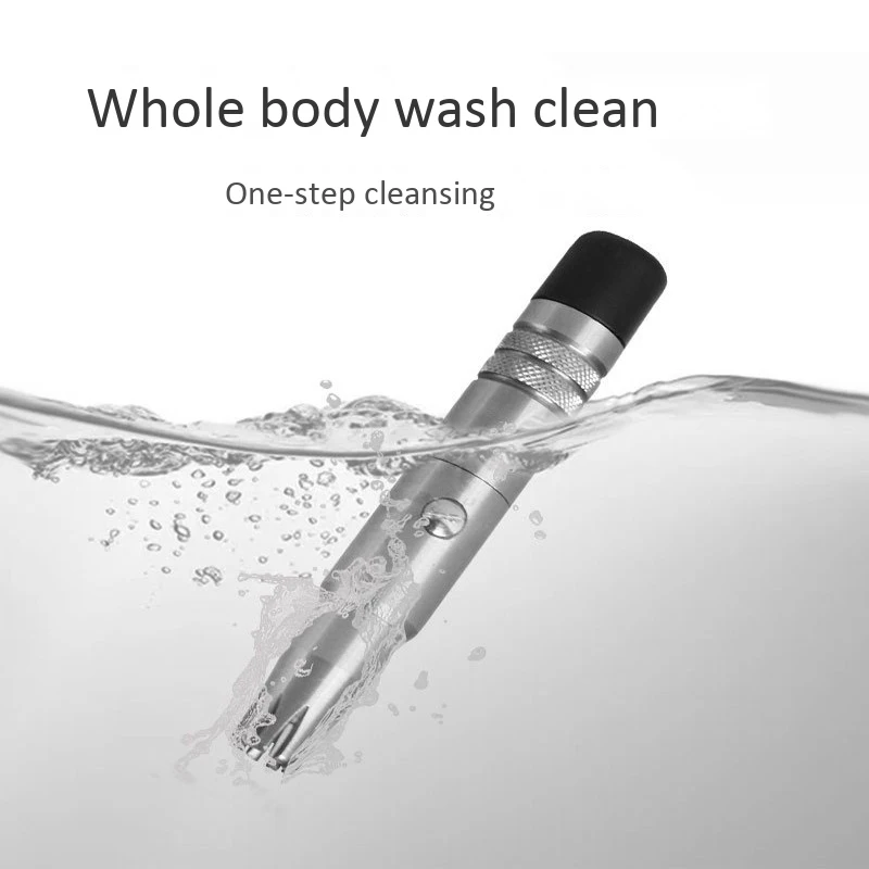 Новый ручной триммер для носа из нержавеющей стали бритья волос в носу ушах уход