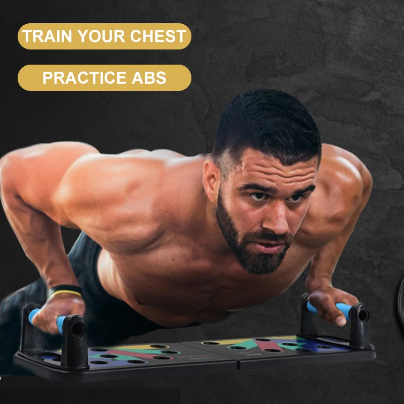 9 в 1 пуш-ап стойку доска Тренировка мышц живота спортивные домашний Для мужчин