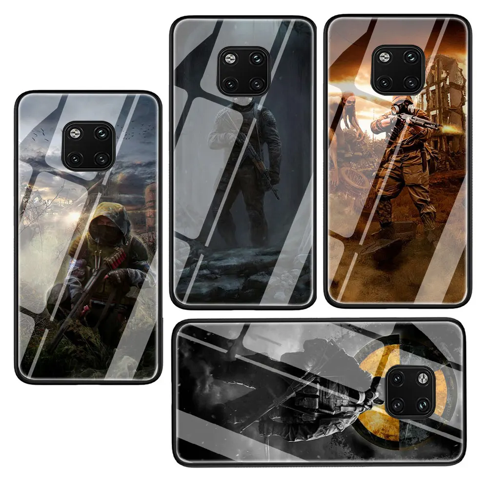 Чехол из закаленного стекла stalker для huawei P10 P20 P30 mate 20 Honor 9 10 Lite Pro 7A 8X P Smart