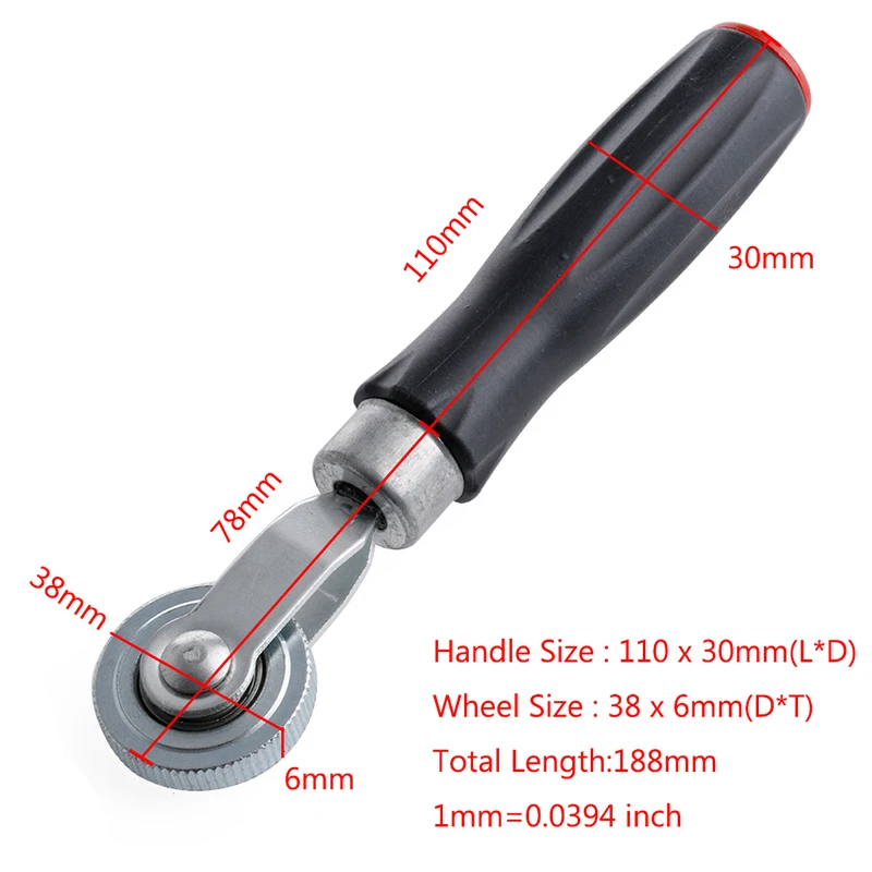 

Car Tyre Repair Tube Patch Stitch Wheel Roller Rubber Handle Puncture Tool