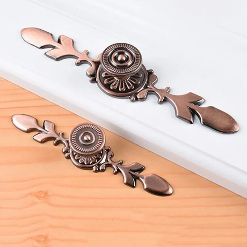 KK & FING европейские бронзовые ручки для кухонных шкафов современные из