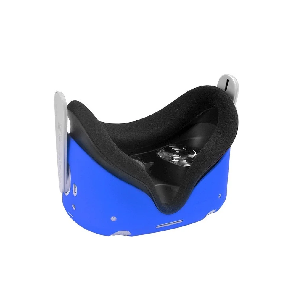 silicone protective cover shell case for oculus quest 2 vr headset head cover anti scratches for oculus quest 2 vr accessories free global shipping
