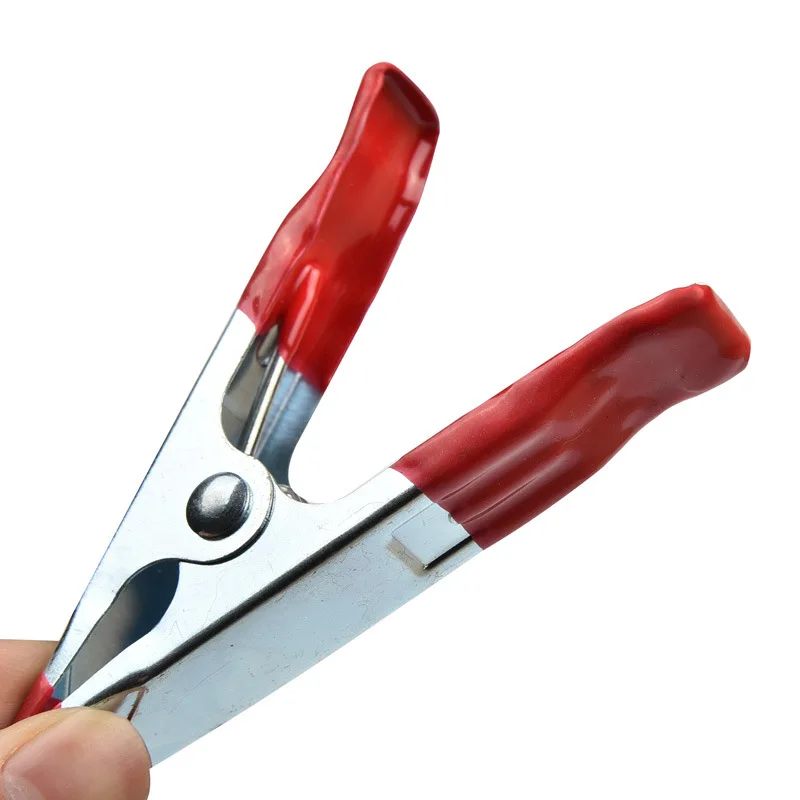 Высококачественный зажим для палатки железный лист пружины крокодила 2/4 6