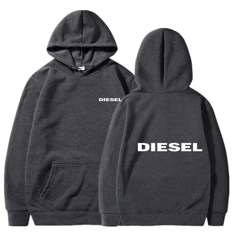 

2021 Fashion Brand DIESEL Men Hoodies Sweatshirt Fleece Hooded Pullover Male Coats Harajuku Streetwear Hoodie Sudadera Hombre