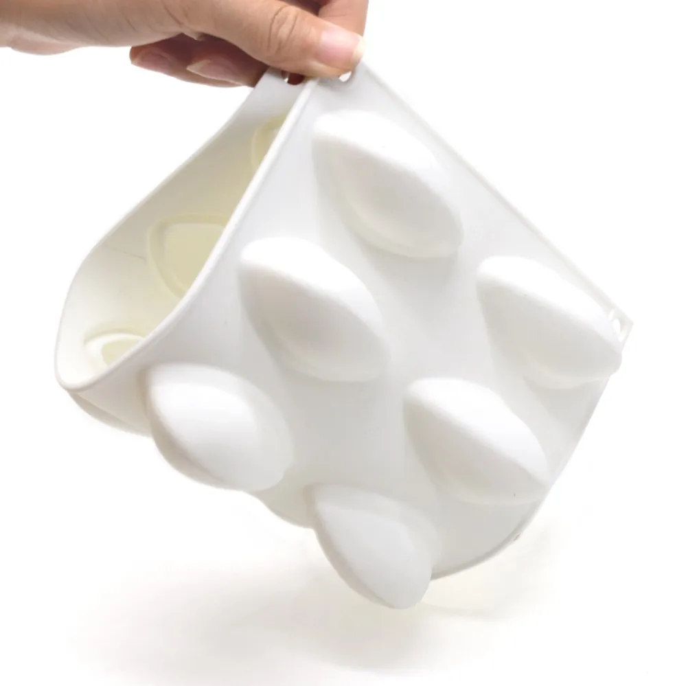 Dessert Moulds Mousse Mould Silicone for Jelly Pudding Chocolate 12 Holes Shell Shape | Дом и сад