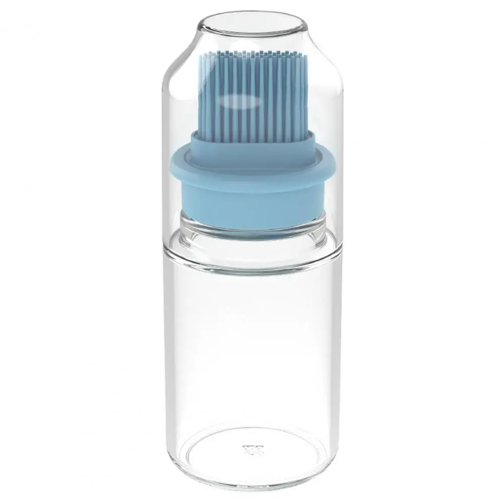 

Oil Bottle with Silicone Brush High Temperature Resistance Home Barbecue Tool