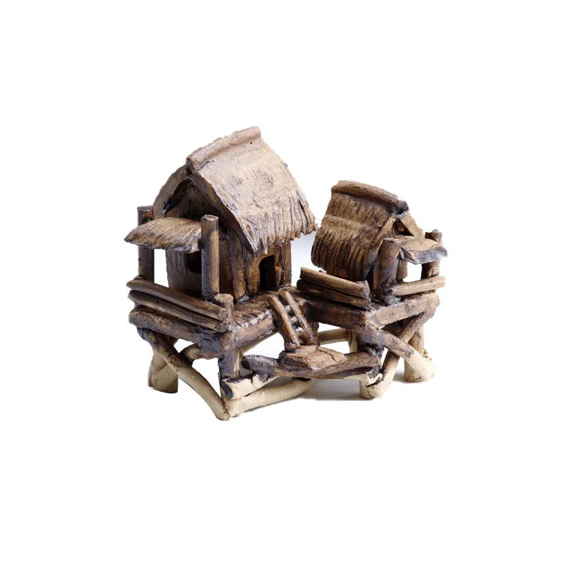 Креативный Ландшафтный аквариум украшение для аквариума керамический дом