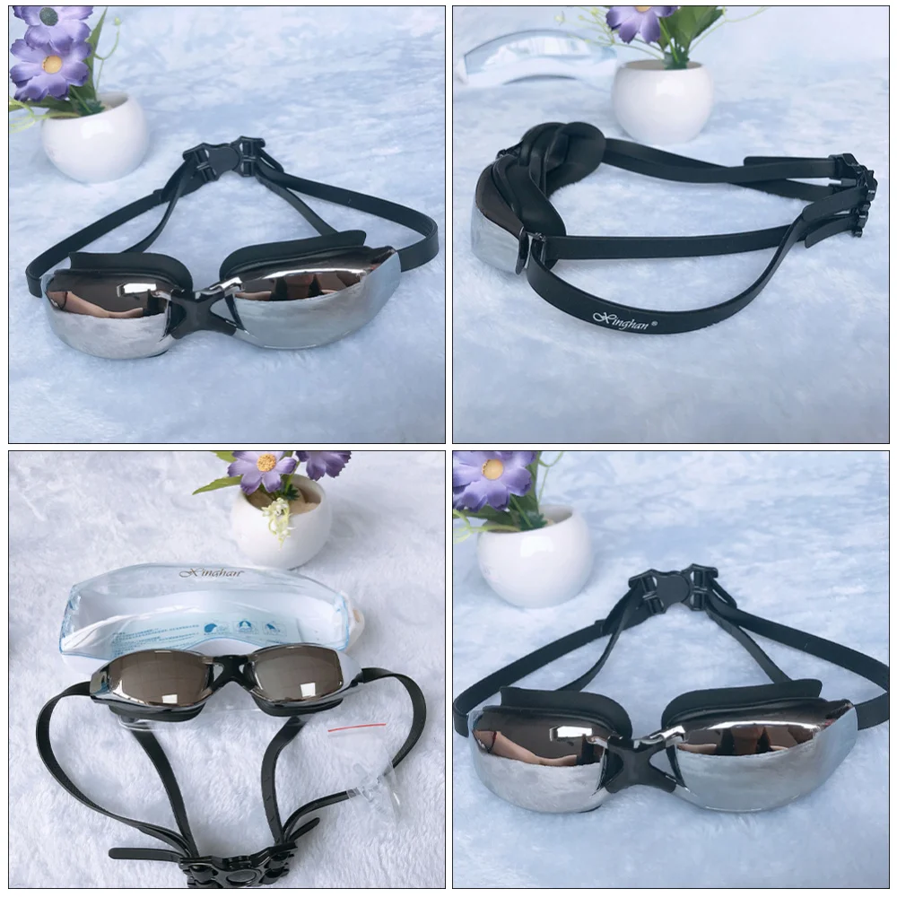 

1 Pair Swimming Glasses Waterproof Anti-Fog Myopia Swimming Glasses Eyewear