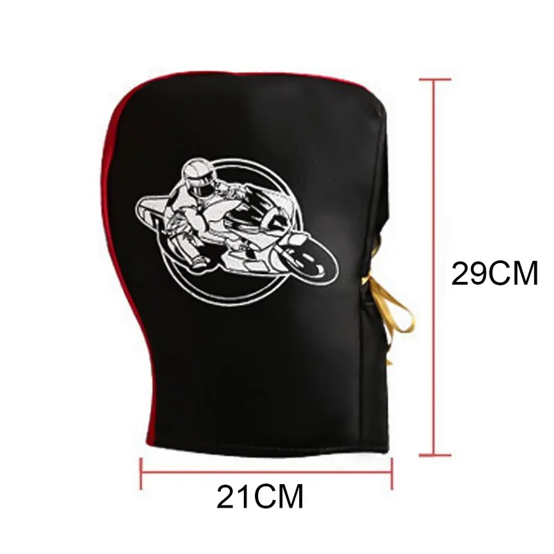 1 пара мотоциклетные ветрозащитные перчатки для руля рук зимние Утепленные