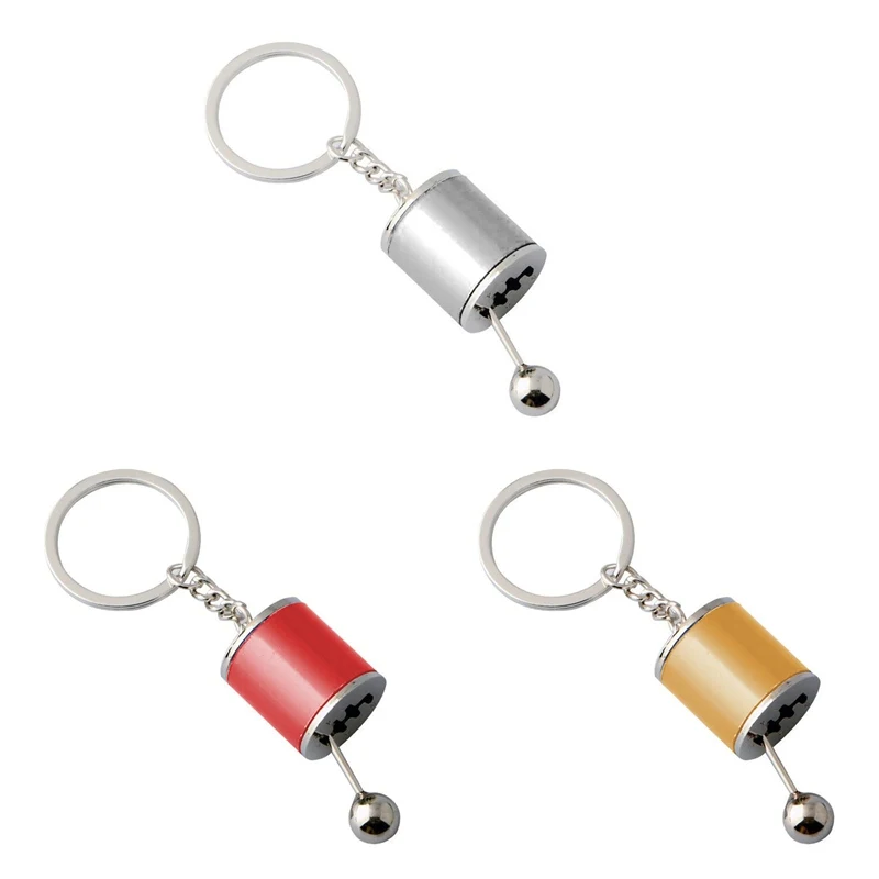 Автомобильный Шестерни коробка брелок для Для мужчин женщин Имитация 6 Скорость