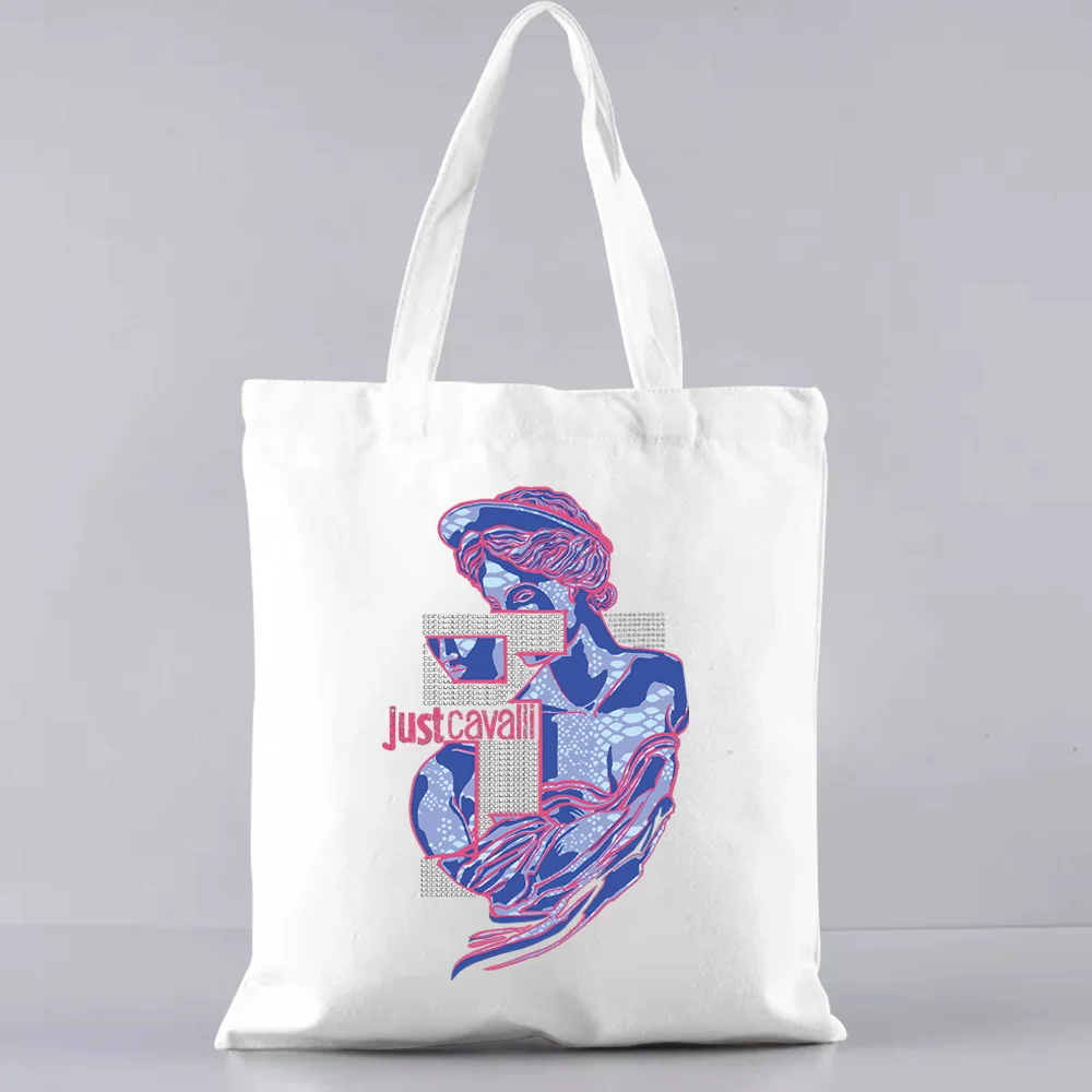 

Reusable Shopping Bag Tote Bags with Handle Women's Beach Bag Shoppers Handbag Handbags Shopper with PrintSpecial Purpose