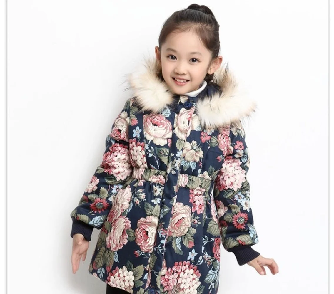 

Girls Jackets Clothing Coats Girls Hooded Jackets Kids Boys Plus Velvet Thickening Top Outwear Children's Ski Sportswear 4-9Y