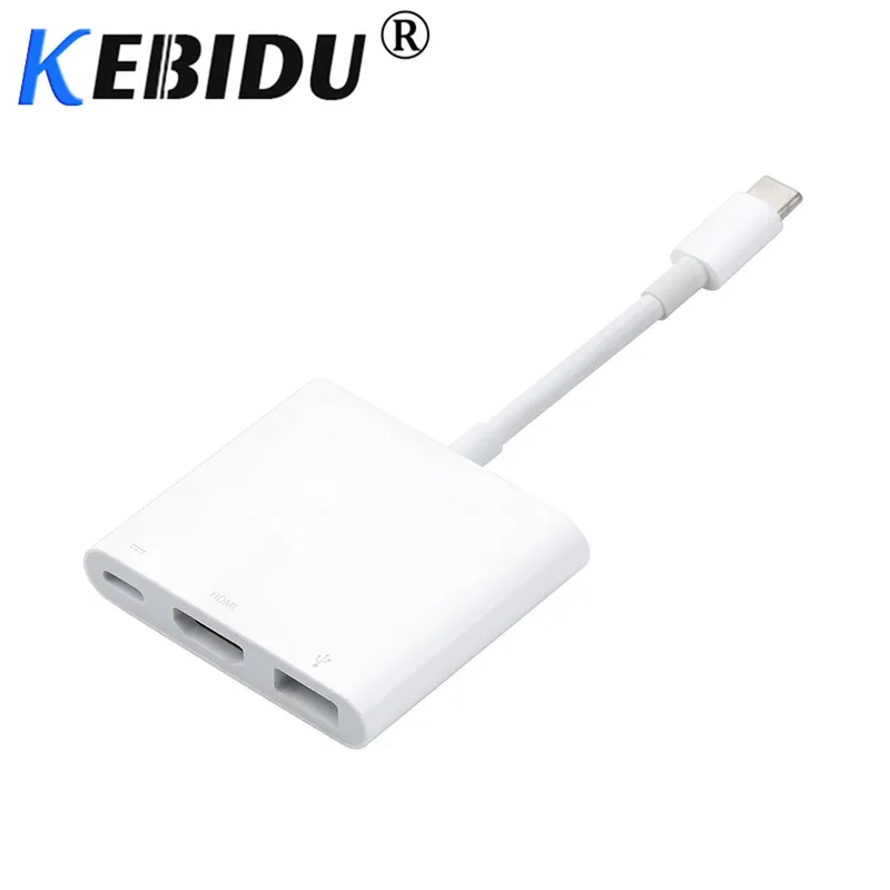 KEBIDU USBC 3 1 преобразователь USB C Type-USB 0/Type /HDMI-совместимый Женский адаптер для