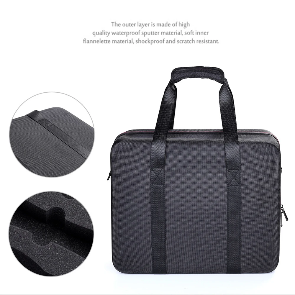 2021 Newest Hard EVA Travel Storage Carrying Box Cover Case for Sony PlayStation VR Launch Bundle &amp PS4 Slim Console |
