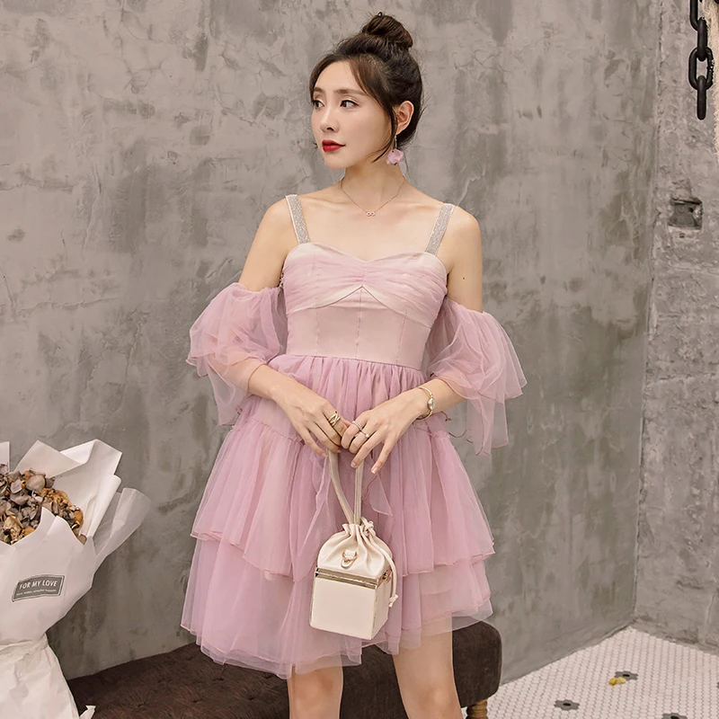 YIGELILA Новое поступление фиолетовое Сетчатое платье романтичное с квадратным