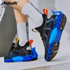 Кроссовки Abhoth мужские спортивные, дышащие, на шнуровке, амортизирующая Нескользящая Уличная обувь, 46