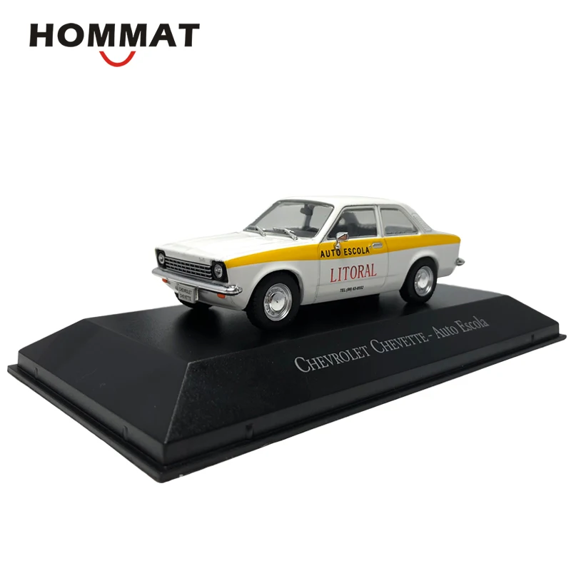 HOMMAT 1:43 Масштаб Chevette Авто Escol винтажная модель автомобиля сплав металл литая