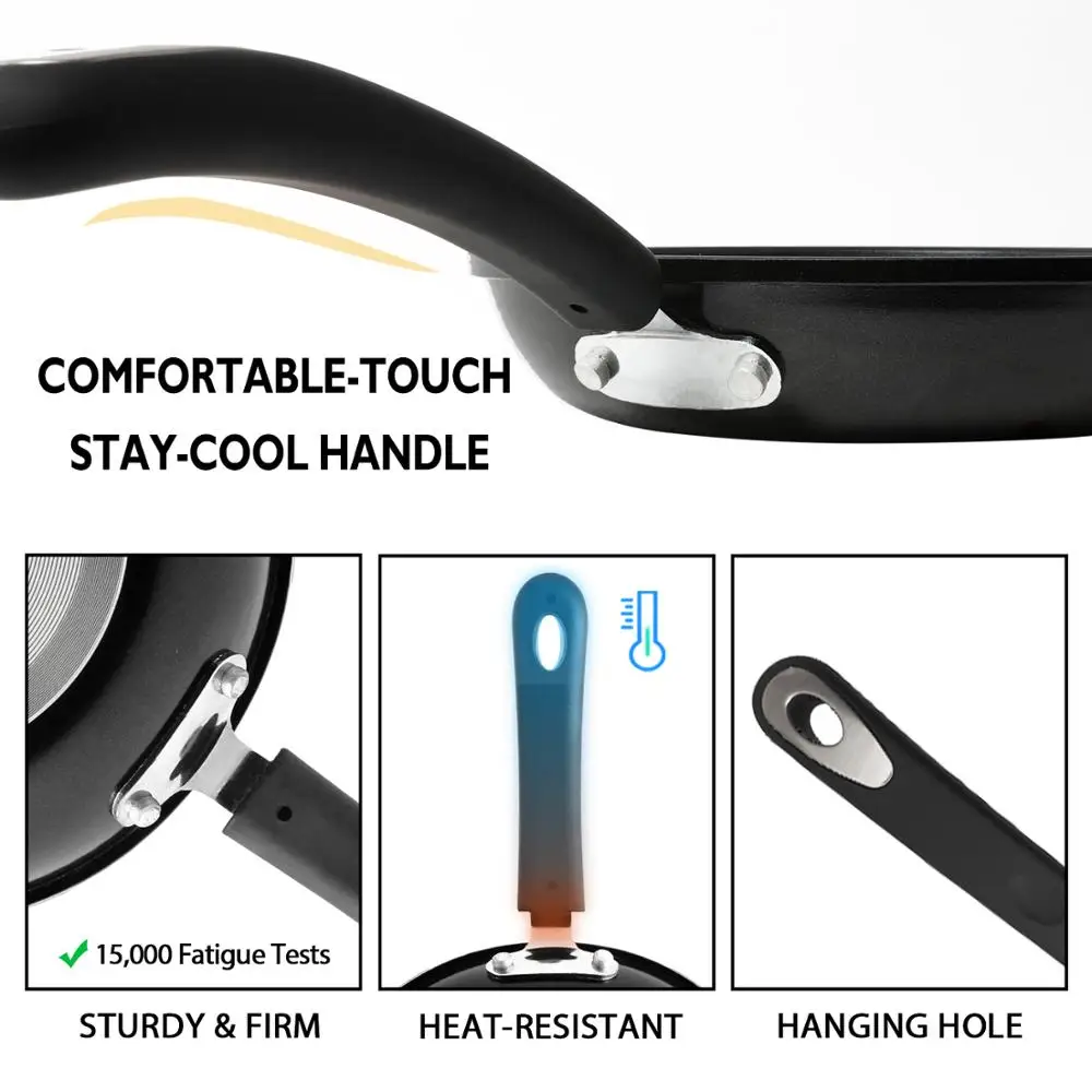 Сковорода COOKER KING легкая антипригарная 20 см подходит для посудомоечных машин и