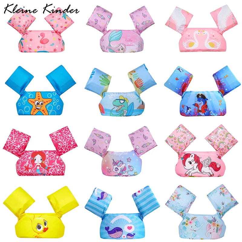 

Детские плавательные кольца из пенополиэтилена, поплавки для детей в бассейне, кольцо для рук, плавучий жилет, плавающий Защитный Браслет д...