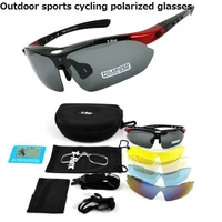 new arrival polarized sunglasses for outdoor sports with uv400 99 9visible transmittance 5 color of lens for one set