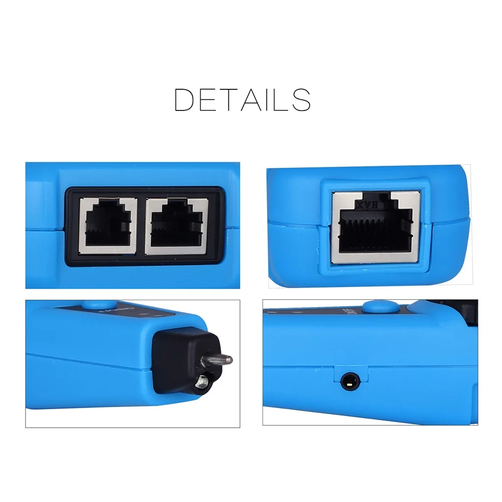 Тестер сетевого кабеля локальной сети Cat5 Cat6 RJ11RJ45 детектор телефонного провода