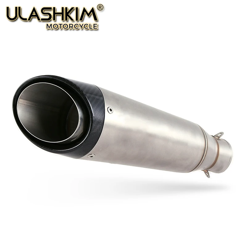 Универсальный Модифицированная выхлопная труба мотоцикла глушитель выхлопной